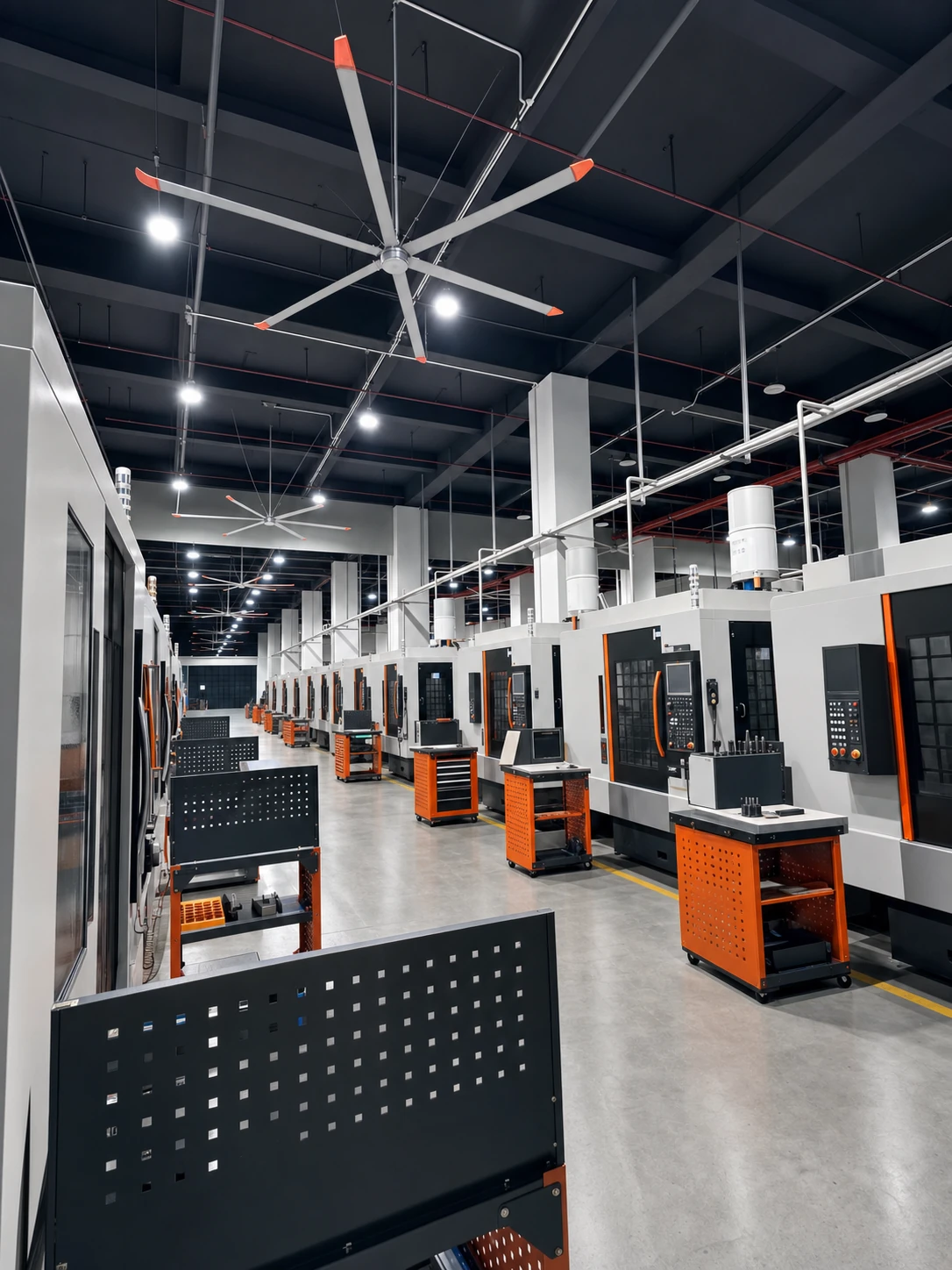 CNC Machining Production Area